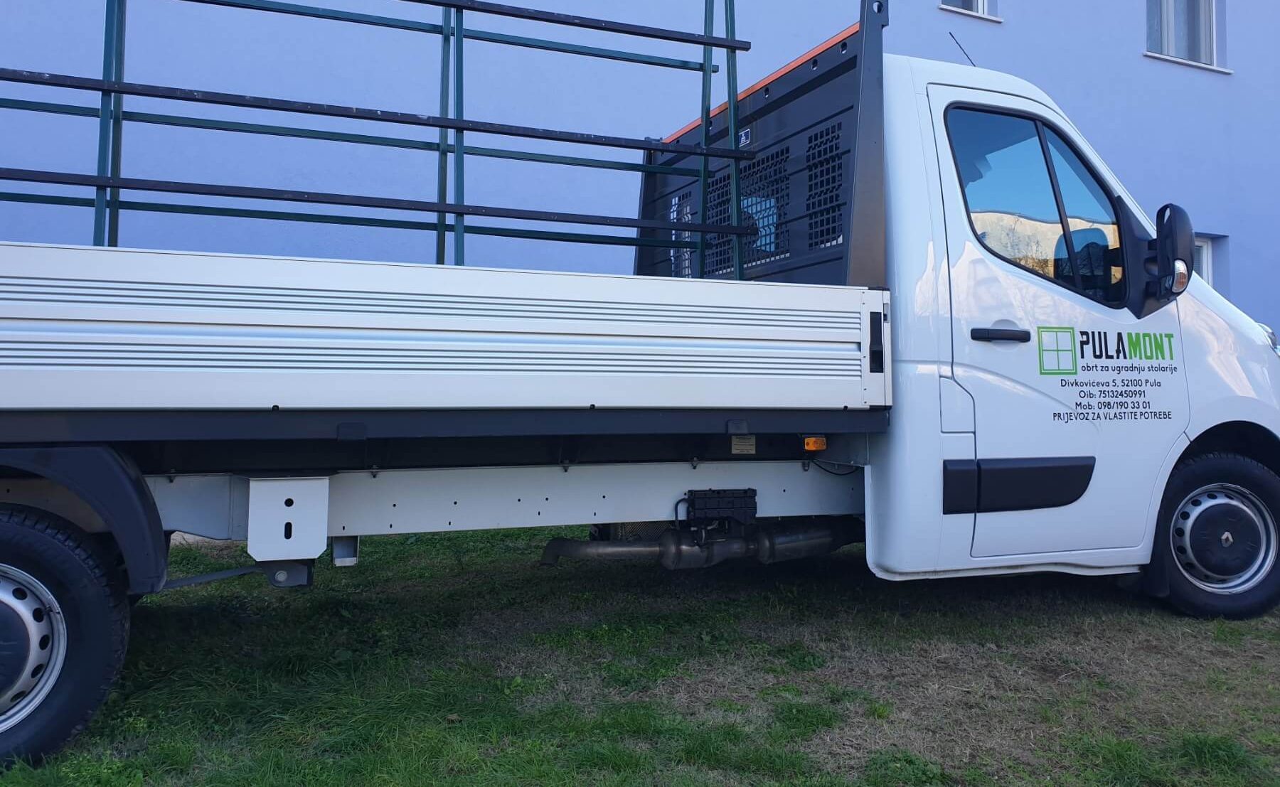 Pulamont tim - transport i ugradnja PVC i ALU stolarije